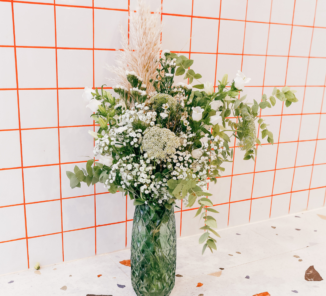 Bouquet de fleurs blanches 🤍