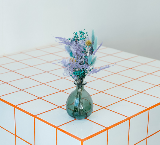 Mini-bouquet + vase